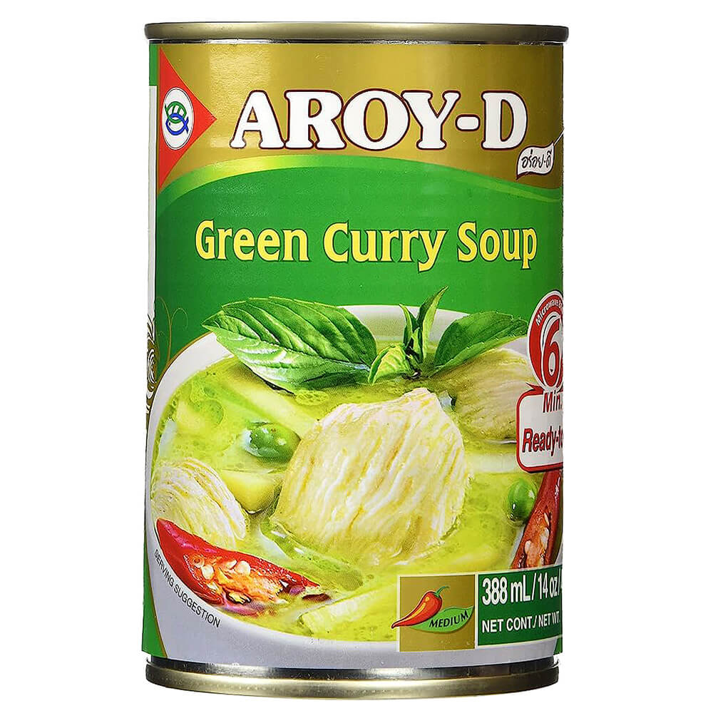 Aroy-D Zelené kari polévka 400g