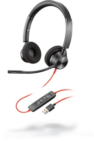 Plantronics BLACKWIRE 3320-M headset Stereo, USB-A