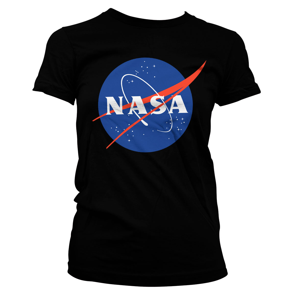 Női póló NASA Insignia fekete