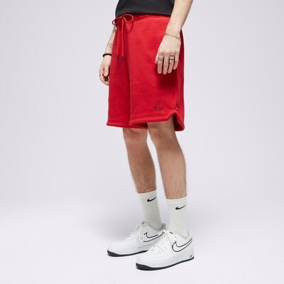 Jordan Essential Fleece Shorts Červená EUR XL