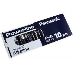 Panasonic Powerline Industrial Alkalická industriální tužková baterie 4706 10ks v balení -