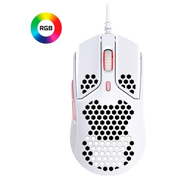 HyperX Pulsefire Haste White/Pink Gaming Mouse
