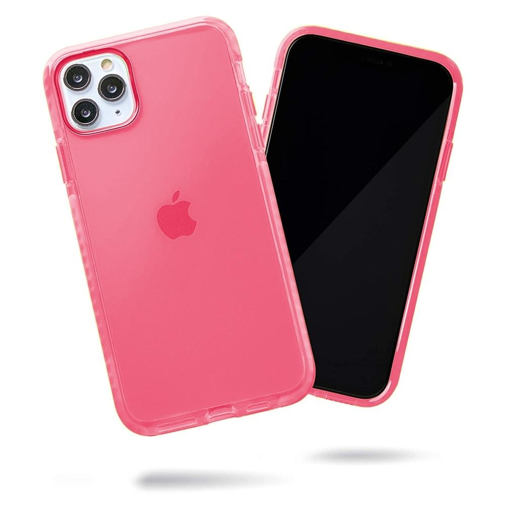 Nezbedný Neon Odolný Kryt iPhone XR - Ružový