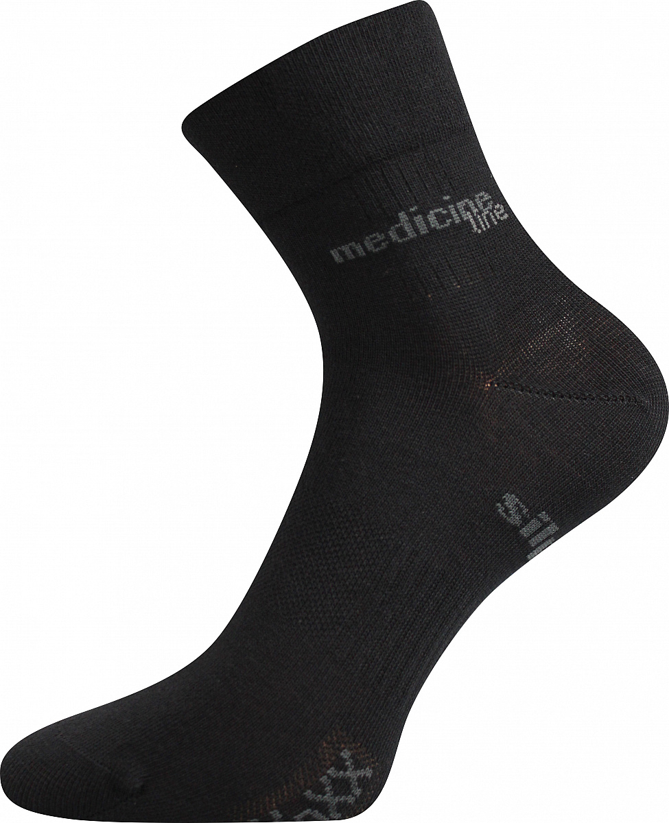 Zdravotní ponožky VoXX - Mission Medicine, černá Barva: Černá, Velikost: 47-50