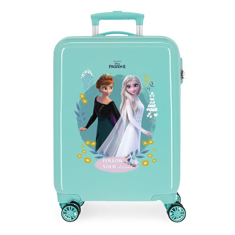 JOUMMA BAGS - Luxusní dětský ABS cestovní kufr DISNEY FROZEN Dream, 55x38x20cm, 34L, 4441721