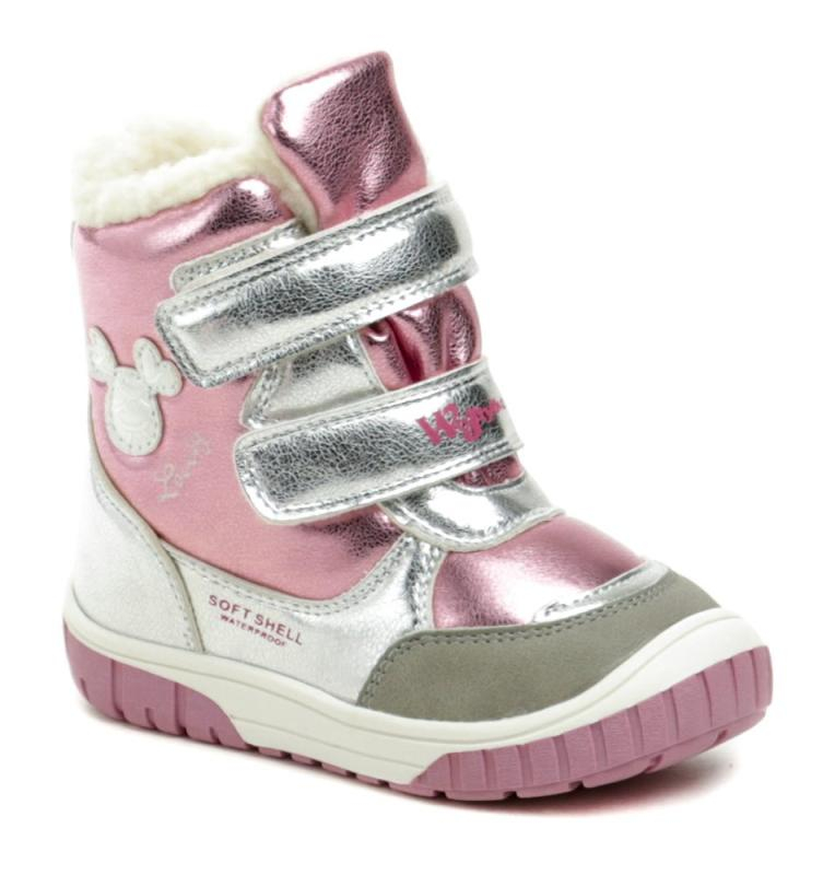 Wojtylko 3Z24099 růžové dětské zimní boty - EU 30