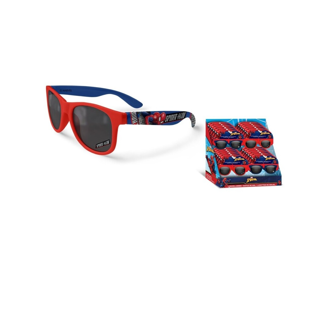 Słoneczne okulary - Spiderman, niebieskie