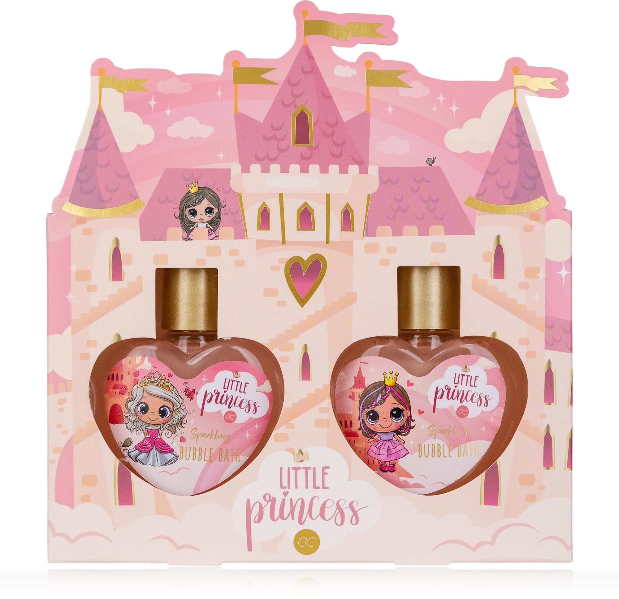 Kozmetikai ajándékcsomag ACCENTRA Kis hercegek készlet fürdőzár