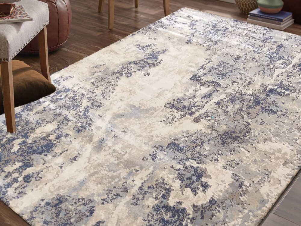DY Beige-blue Scandinavian rug Dany 200x290cm