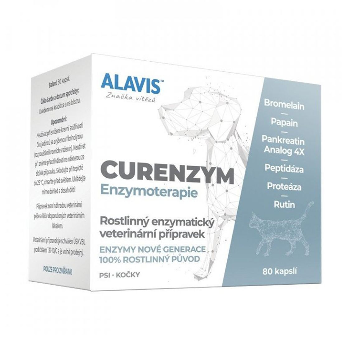 ALAVIS CURENZYM Enzymoterapia 80 tabliet