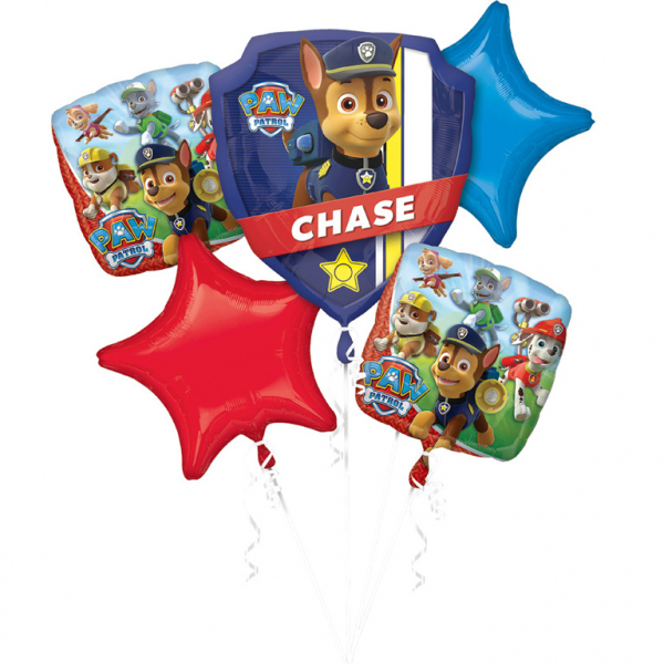 Paw Patrol Balloon Bouquet / Chase