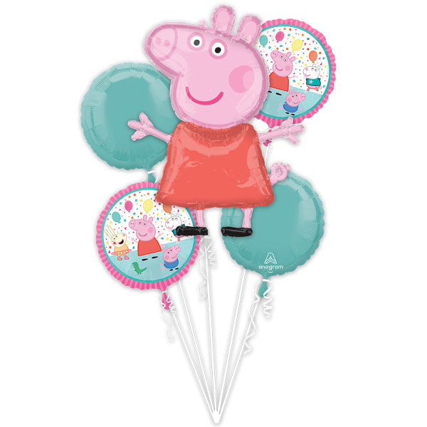 Buquê de balões - Peppa Pig