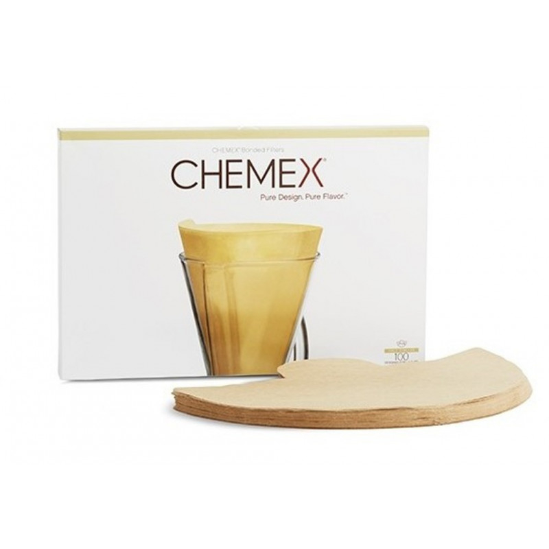 Chemex filtre nebielené 1 až 3 šálky 100 ks