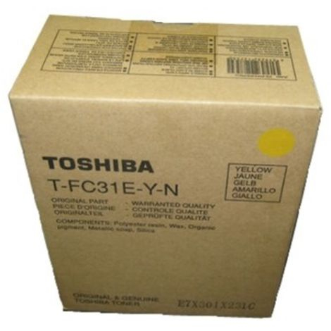 Toner Toshiba T-FC31E-Y-N, sárga (yellow), eredeti