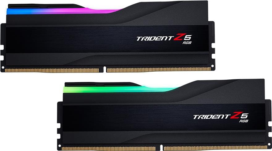 RAM memória G.SKILL 64GB KIT DDR5 6000MHz CL30 Trident Z5 RGB Black