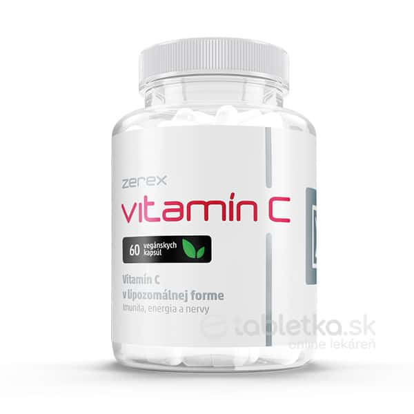 Zerex vitamín C v liposomální formě, 60 kapslí