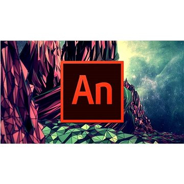 Adobe Animate, Win / Mac, EN, 1 måned (elektronisk licens)