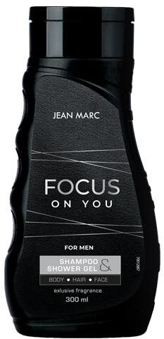 Tusfürdő JEAN MARC Focus on You Gél testre és hajra 300 ml