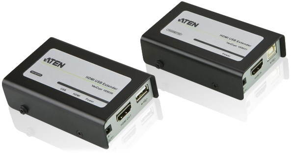 Extender ATEN VE803 HDMI-USB Jeltovábbító extender, 60m-re