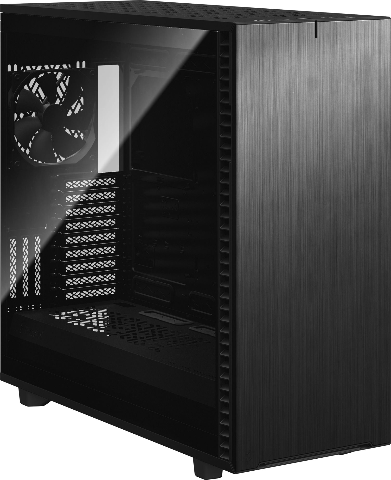 Számítógépház Fractal Design Define 7 XL Black - Dark TG