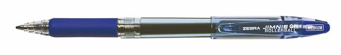 Gel pen, 0.38 mm, with cap, ZEBRA 'Jimnie', blue