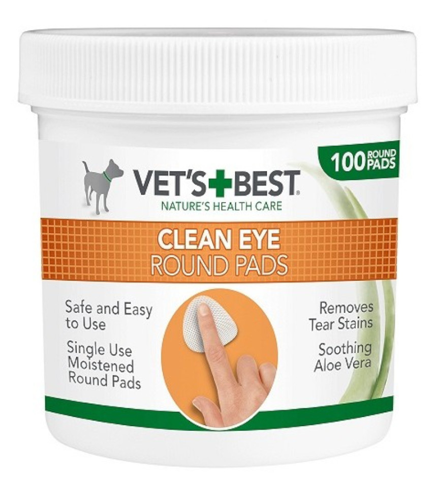 Vet's Best® Clean Eye Pads pro psy - 100 polštářků