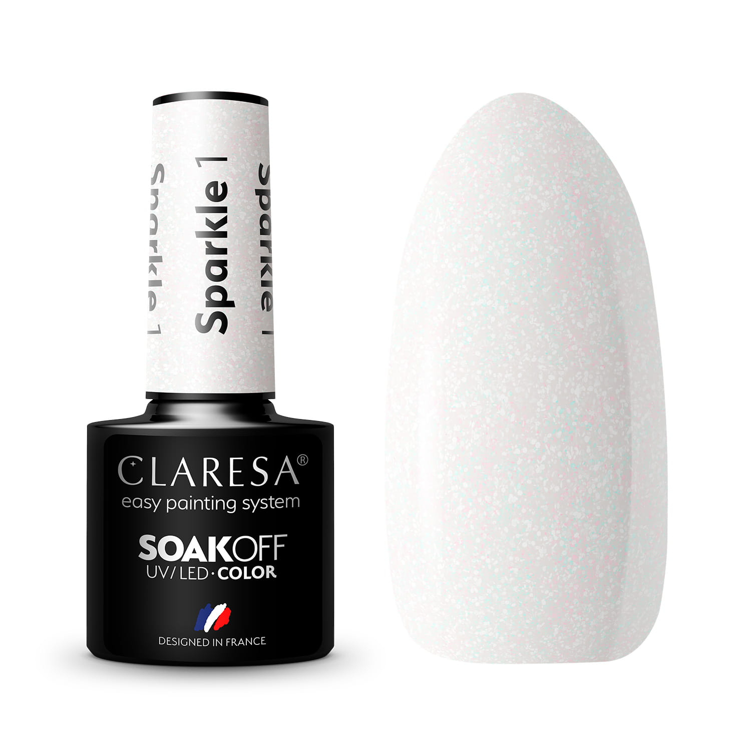 CLARESA gel polish - SPARKLE 01 5g