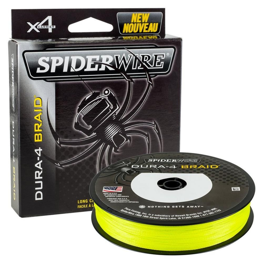 SpiderWire Cord Dura 4 yellow 300m 0.14mm