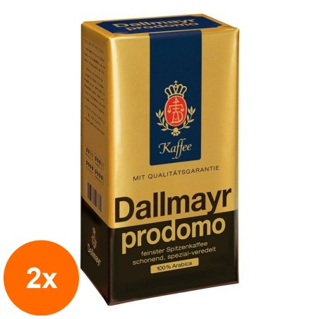Set 2 x Cafea Macinata Dallmayr Prodomo in Vid 500 g...