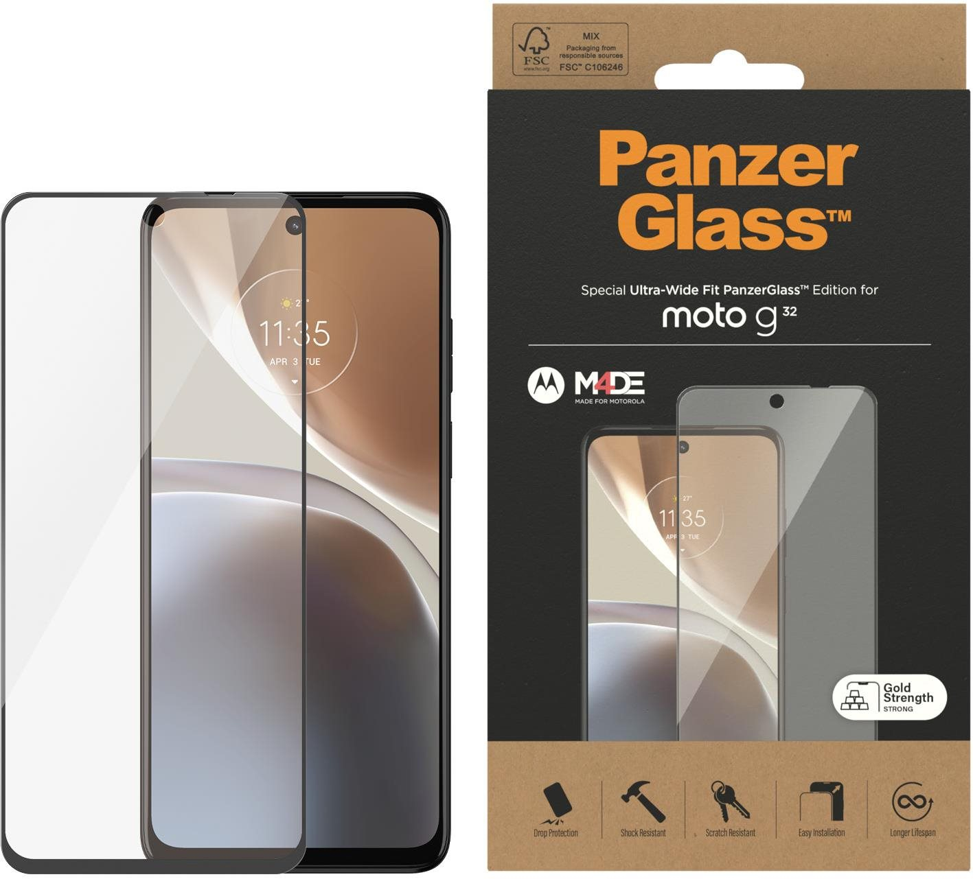 Üvegfólia PanzerGlass Motorola Moto G32 üvegfólia