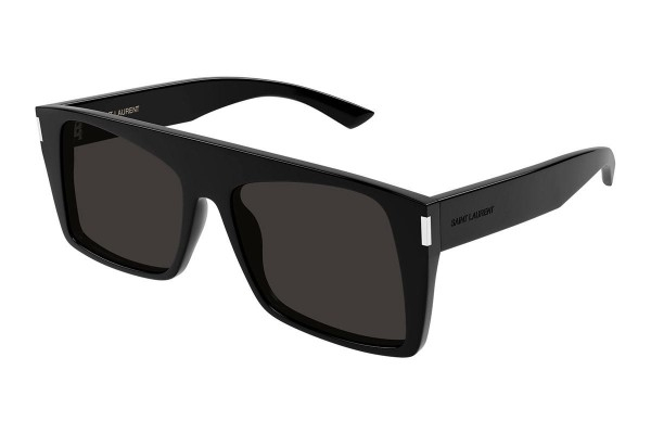 Saint Laurent SL651VITTI 001 ONE SIZE (58) Black Men's Sunglasses