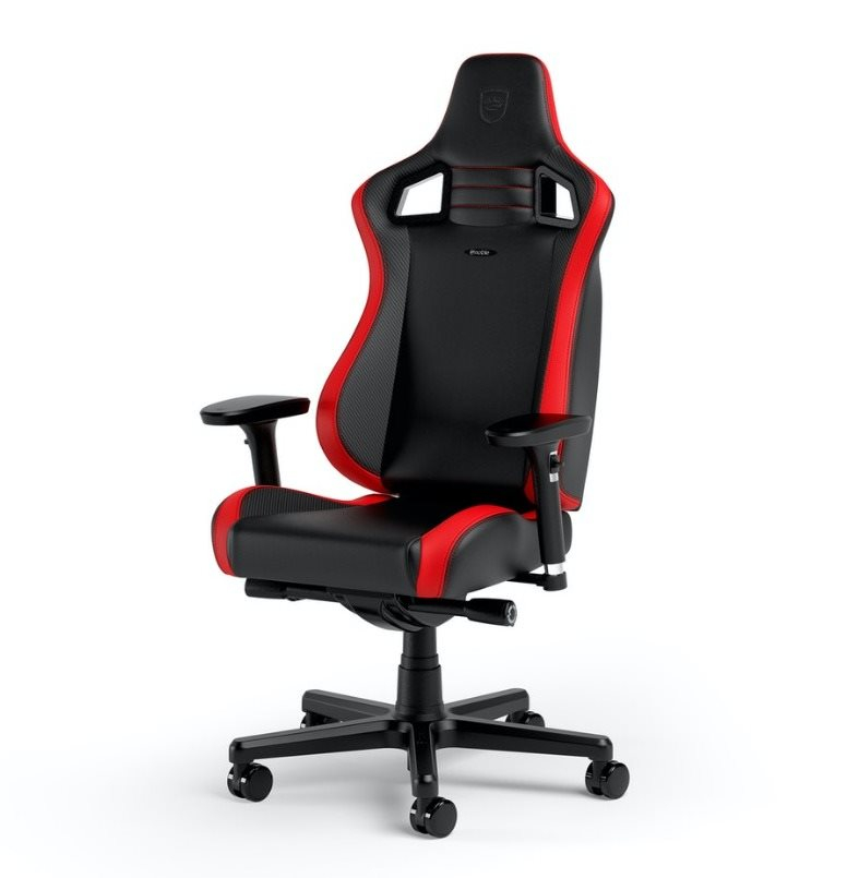 Gamer szék Noblechairs EPIC Compact, fekete/karboniros