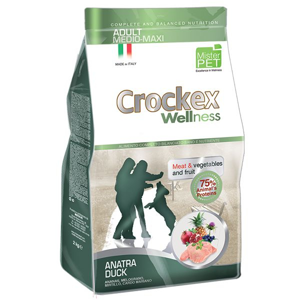 Crockex Adult rață și orez 12 kg