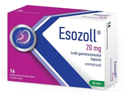 ESOZOLL 20 mg 14 kapsúl