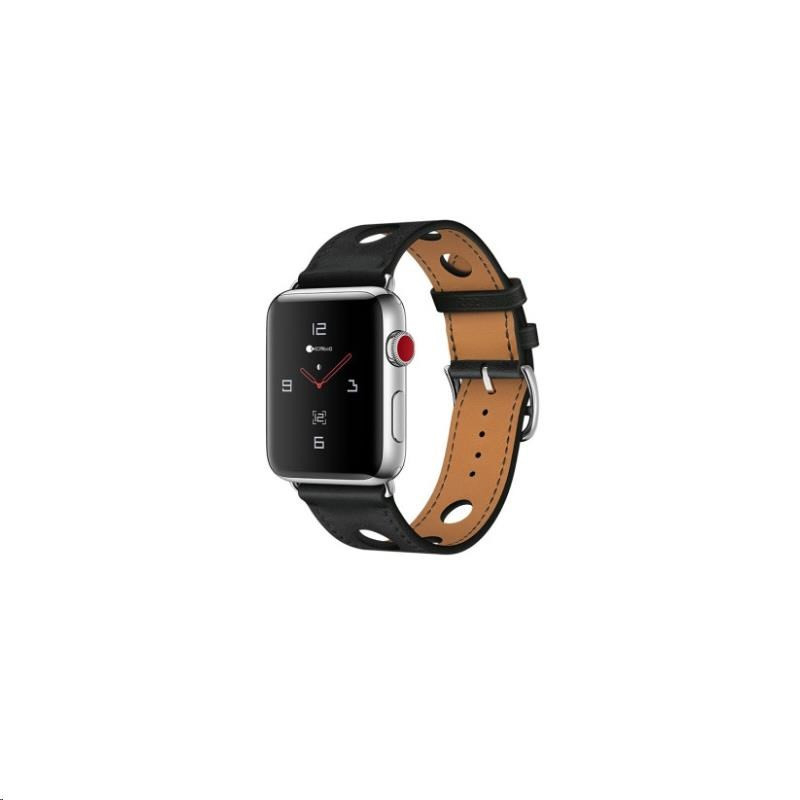 COTEetCI bőrszíj Apple Watch 38-hoz / 40mm fekete