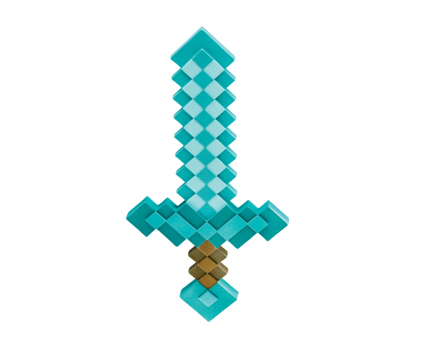 Kard Minecraft - Diamond Sword kék