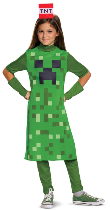 Children's girls costume - Minecraft Size - kids: M