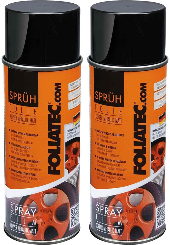 Fólia spray FOLIATEC - spray - rézmetál 2x 400 ml