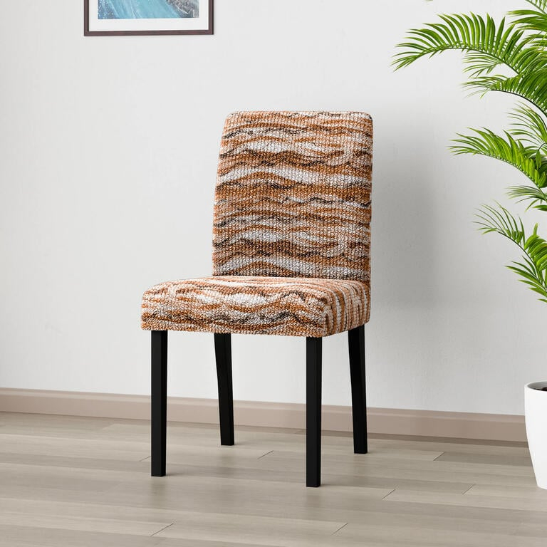 Elastic covers OCEANO NEW brick chairs with backrest 2 pcs (45 x 45 x 50 cm)