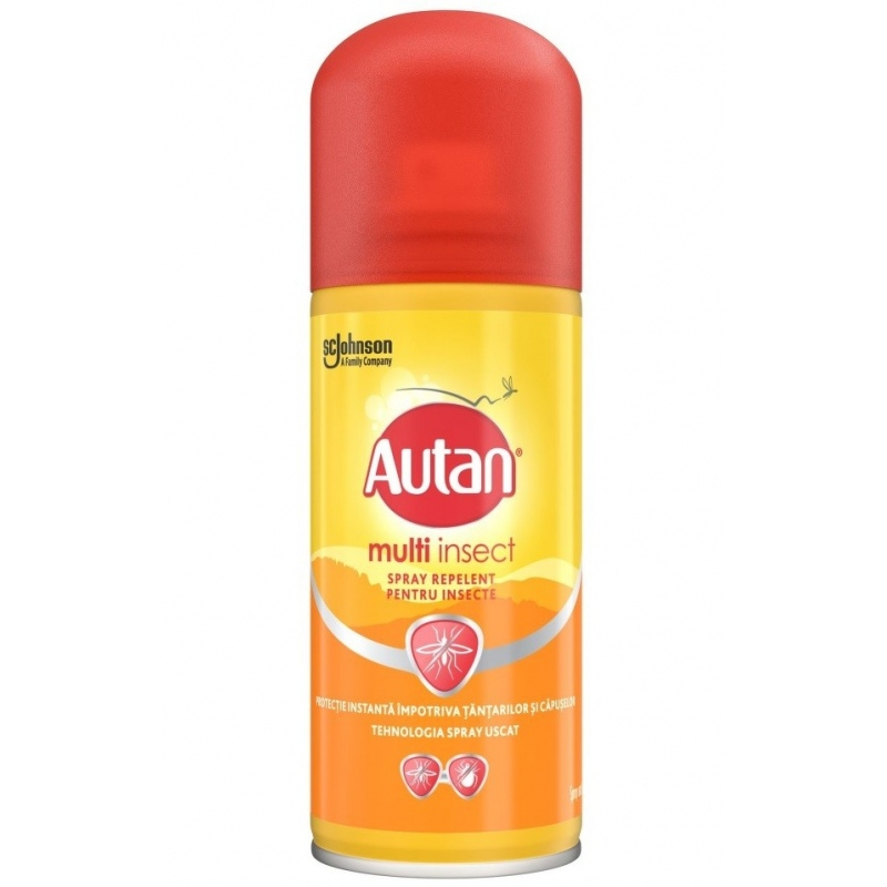 Autan Spray - repelent pentru insecte - 100 ml
