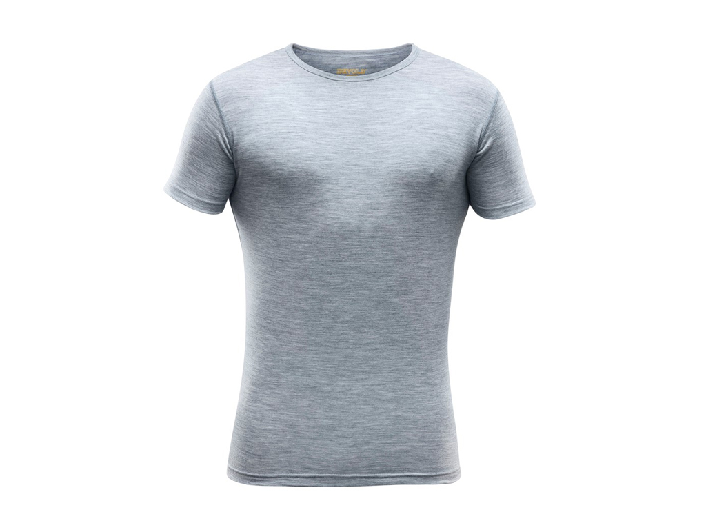 Devold Breeze Man T-shirt grey melange
