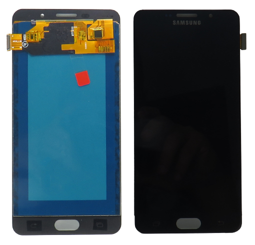 Pót LCD képernyő Samsung Galaxy A7 2016 (a710) + fekete érintőképernyő