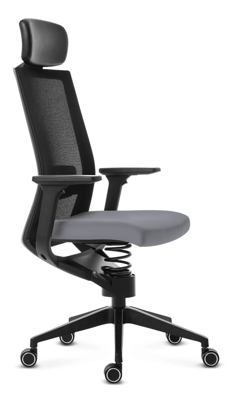 Zdravotní kancelářská židle Adaptic EVORA + Šedá