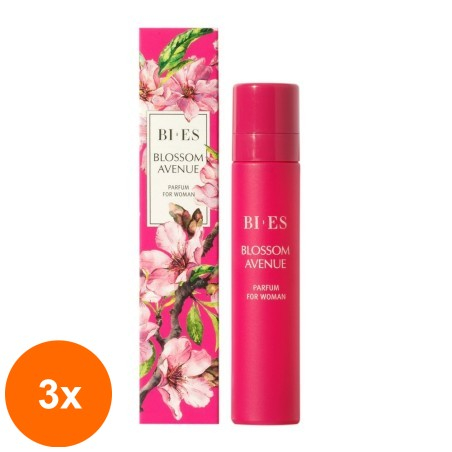 Set 3 x 12 ml Parfum Bi-es Blossom Avenue pentru Femei...