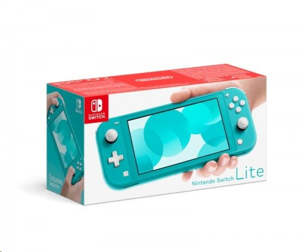 Nintendo Switch Lite turquoise gaming console