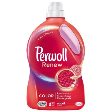 Detergent de Rufe Lichid Perwoll Renew Color, 54 Spalari, 2.97 l...
