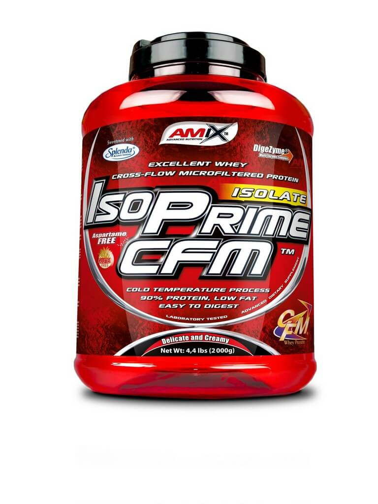 AMIX IsoPrime CFM Isolate Protein 2000 g Vanilka