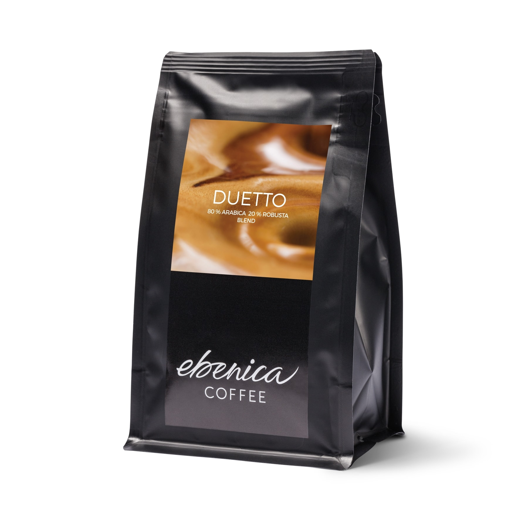 Gemahlener Kaffee Ebenica Duetto - 220g - in dekorativer Verpackung