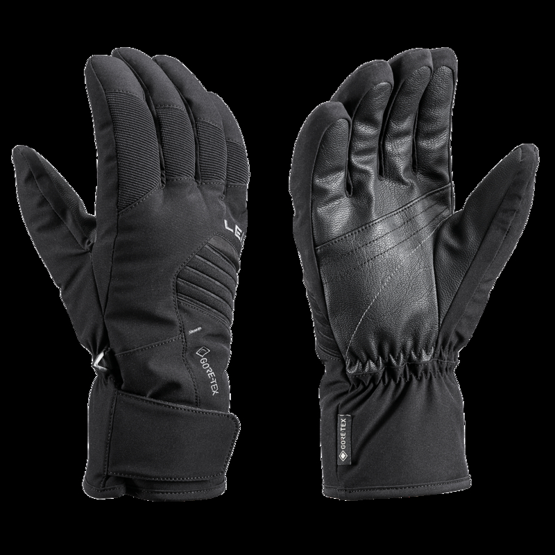 Lyžařské rukavice LEKI Spox GTX black