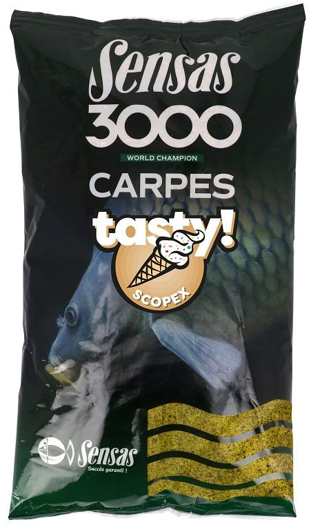 Sensas Hrană 3000 Carp Tasty 1kg Scopex